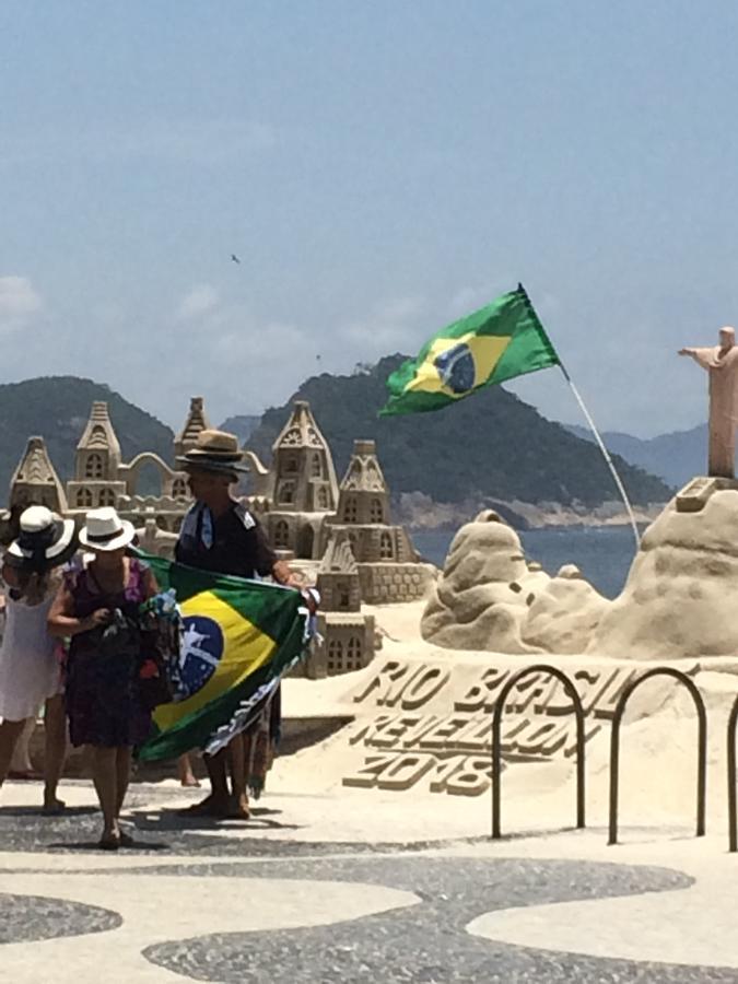 Apartamento Copacabana - Quadra Da Praia Рио-де-Жанейро Экстерьер фото