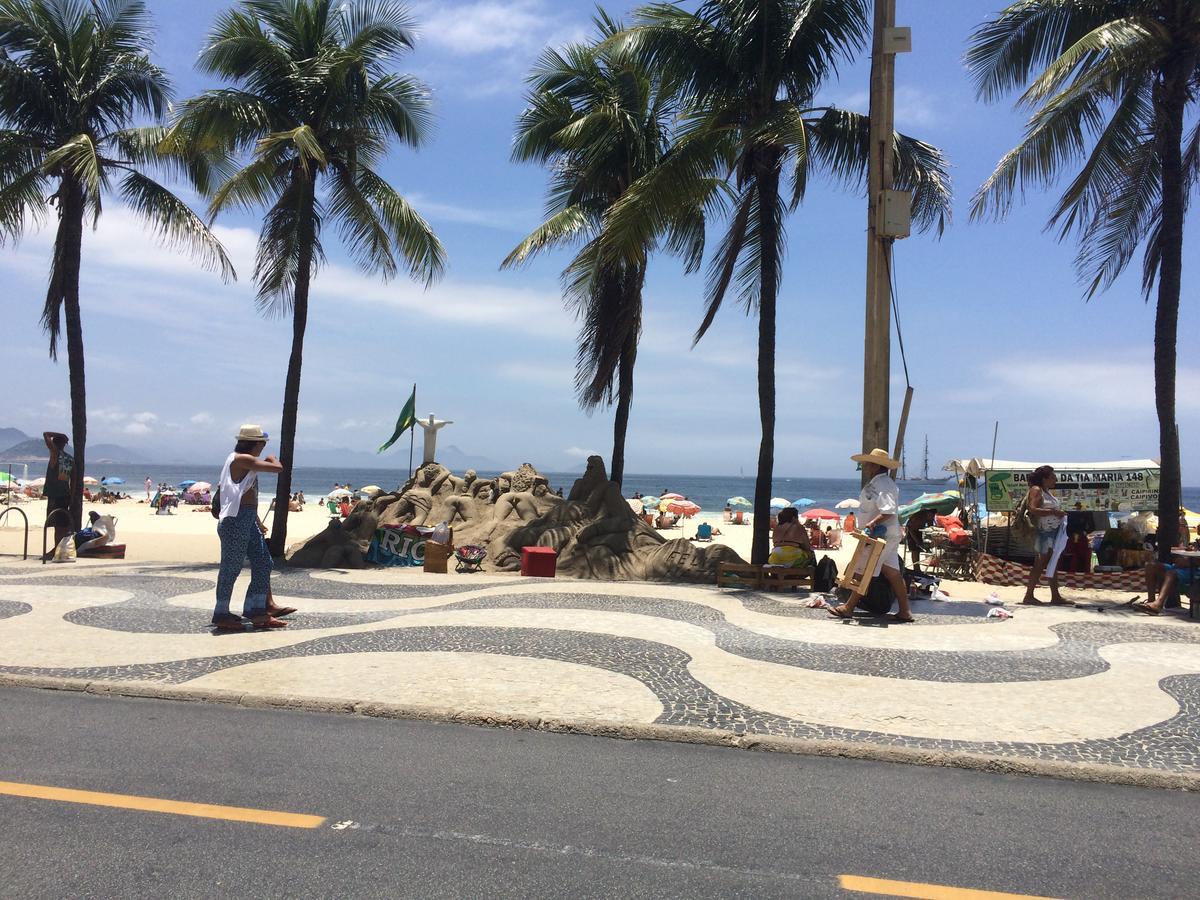Apartamento Copacabana - Quadra Da Praia Рио-де-Жанейро Экстерьер фото